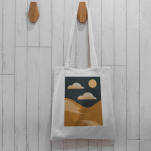 Tote Bag Désert Abstrait