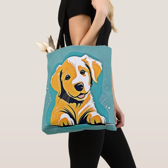 Tote Bag Design d'art chic (De près)