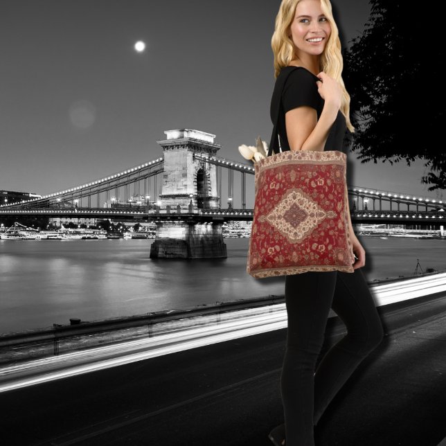 Tote Bag Design de tapis persan (Créateur téléchargé)