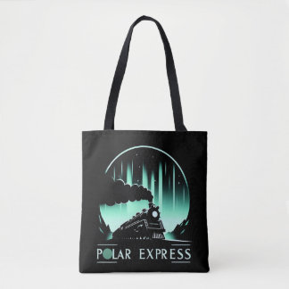 Tote Bag Design élégant des trains d'Express polaires