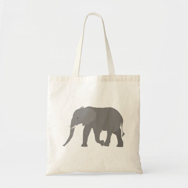 Tote Bag Design éléphant (Devant)