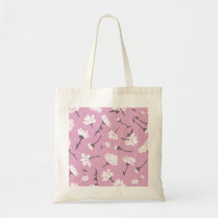Tote Bag Design Floral Rose - Art Fleur Élégant