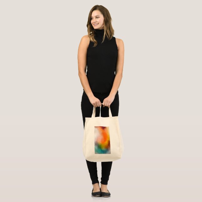 Tote Bag Design moderne élégant Art Cool Abstrait (Devant (modèle))