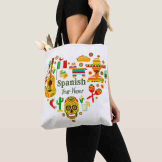 Tote Bag Design personnalisé espagnol / Mexique