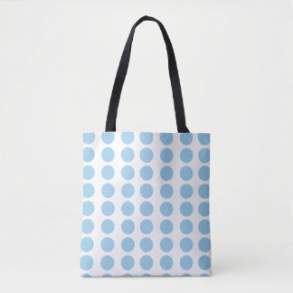 Tote Bag Design Pois bleu