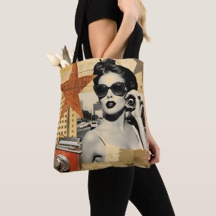 Tote Bag Design rétro VintageHollywood