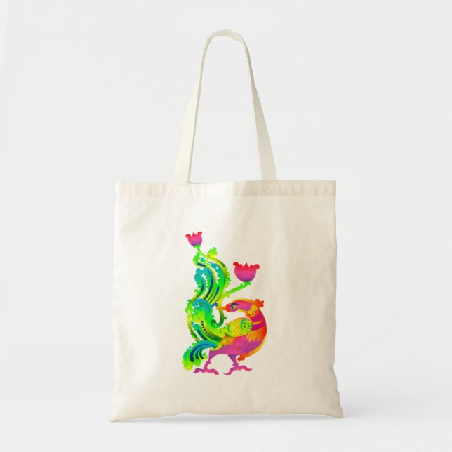 Tote Bag Design traditionnel du cygne liyaval du Sri Lanka  (Devant)