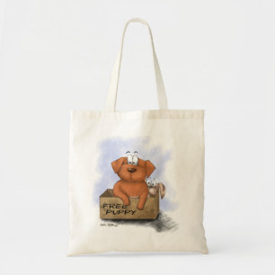 Tote Bag Dessin animé Chien gratuit Plus 1