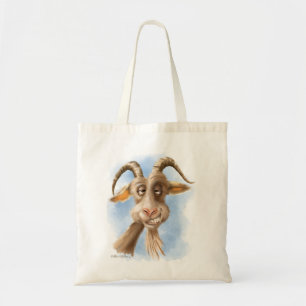 Tote Bag Dessin animé de chèvre drôle