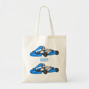 Tote Bag dessin animé de Kart racing