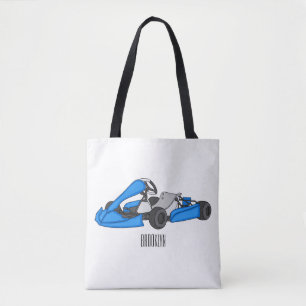 Tote Bag dessin animé de Kart racing