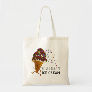 Tote Bag Dessin animé drôle de manque de glace