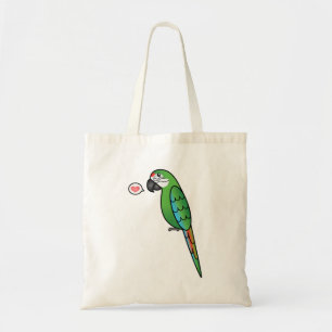 Tote Bag Dessin animé militaire perroquet ara oiseau d'amou