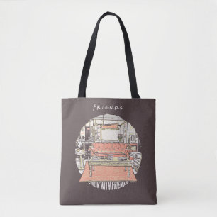 Tote Bag Dessin de Chillin avec AMIS™