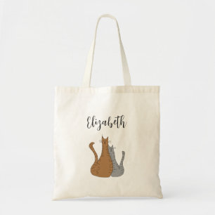 Tote Bag Dessin de dessin de chat Tabby Kitties