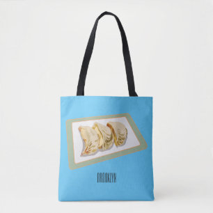 Tote Bag Dessin de Jiaozi / Chinese dumplings