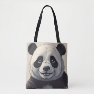 Tote Bag Dessin de Panda