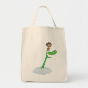 Tote Bag Dessin de Spot et Arlo dans les nuages