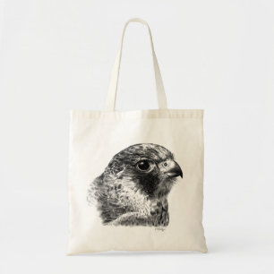 Tote Bag Dessin du faucon du bandeau