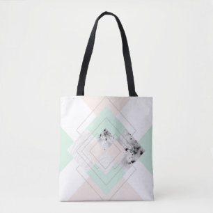 Tote Bag Dessin géométrique de style moderne
