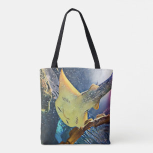 Tote Bag Dessous artistique frais de pastenague