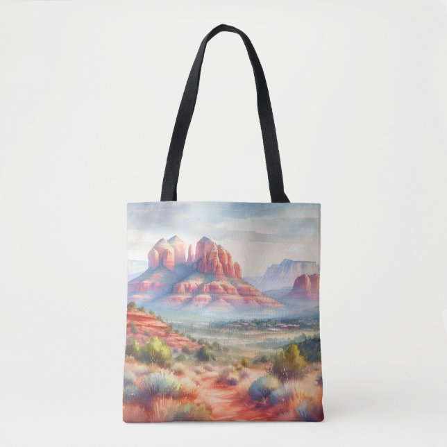 Tote Bag Destination Arizona Classic mariage anniversaire (Devant)