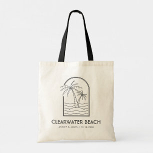 Tote Bag Destination de bienvenue de Clearwater Beach Weddi