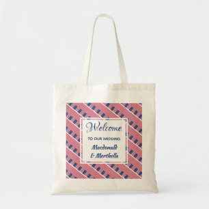 Tote Bag Destination Mariage Bienvenue USA AMERICA Custom