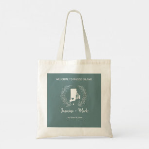 Tote Bag Destination Rhode Island Wedding Welcome Guests