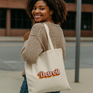 Tote Bag Détroit vintage