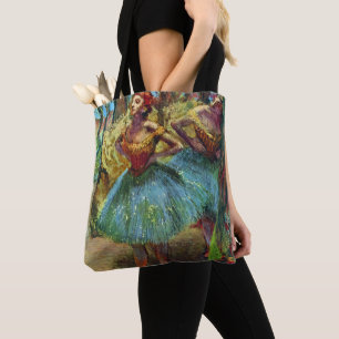 Tote Bag Deux danseuses d'Edgar Degas, Art de ballet vintag