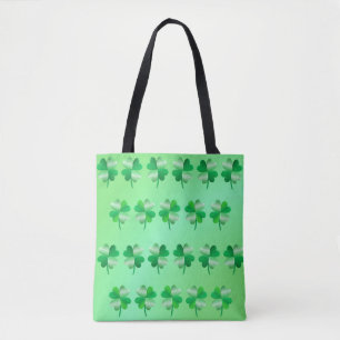 Tote Bag Deux shamrocks de ton