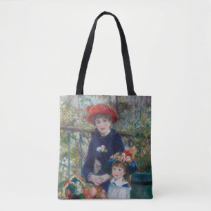 Tote Bag Deux Sœurs sur la Terrasse par Renoir