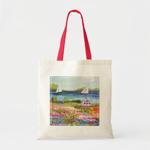 Tote Bag Deux voiliers et cottages