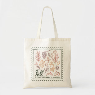 Tote Bag Devis d'automne