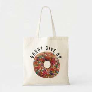 Tote Bag Devis de donut amusant