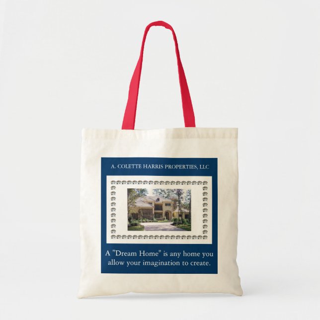 Tote Bag Devis Fourre-tout- Design 5 (Devant)