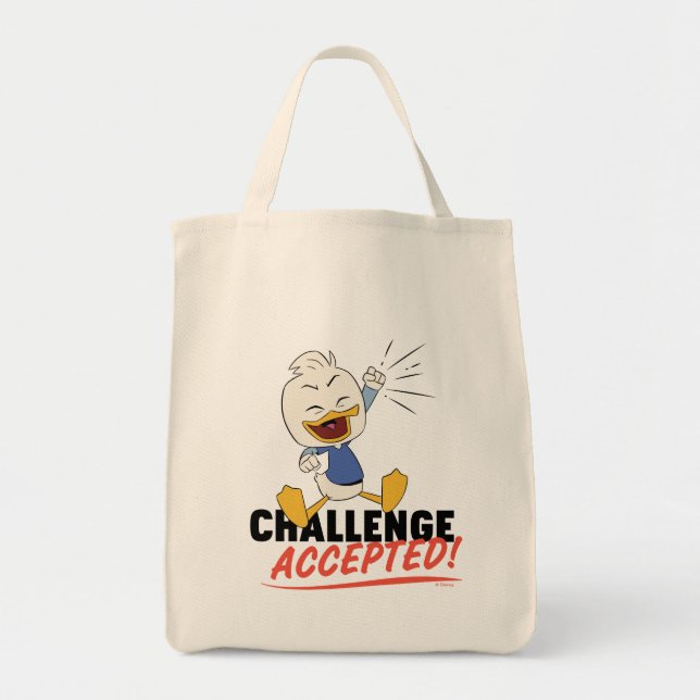 Tote Bag Dewey Duck | Défi accepté ! (Devant)