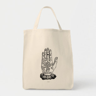Tote Bag Diagramme de chiromancie, 1885