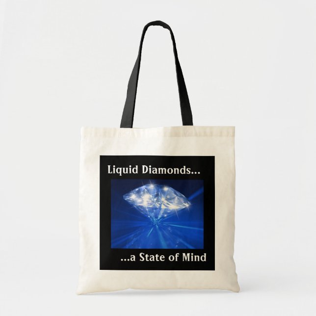 Tote Bag Diamants liquides Fourre-tout (Devant)