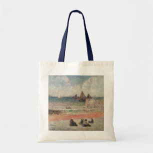 Tote Bag Dieppe, bain by Paul Gauguin, Vintage Fine Art