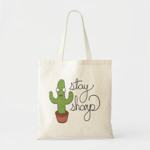 Tote Bag Dièse drôle de séjour de cactus