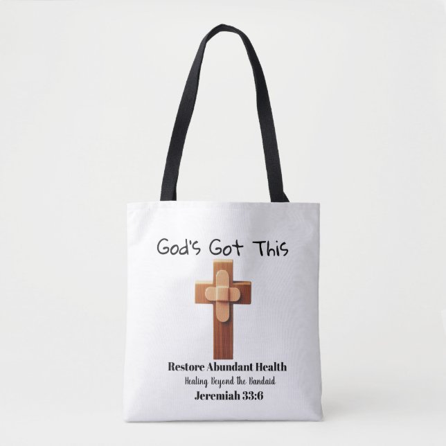 Tote Bag Dieu a compris ça (Devant)
