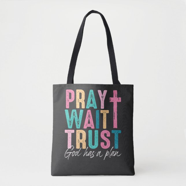 Tote Bag Dieu A Un Plan (Devant)