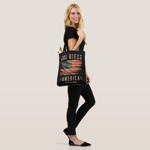 Tote Bag Dieu Bénisse l'Amérique 250 Ans 1776-2026