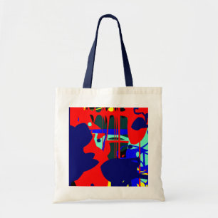 Tote Bag Digital Abstract Expressionist 08