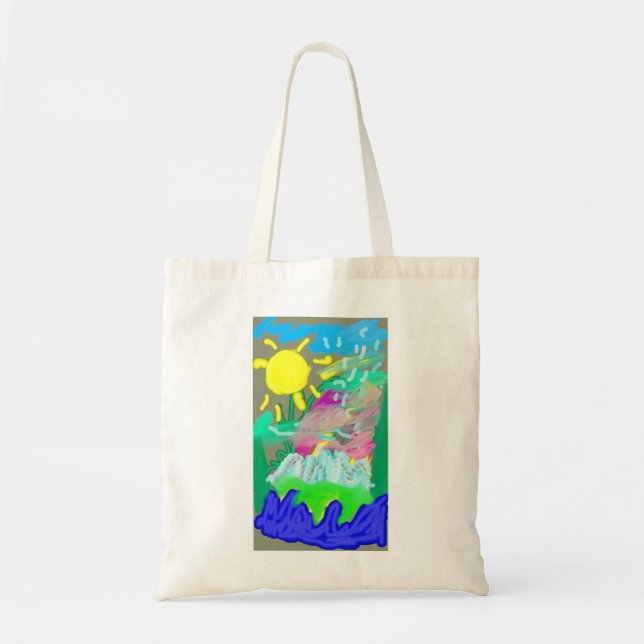 TOTE BAG DIMANCHE (Devant)