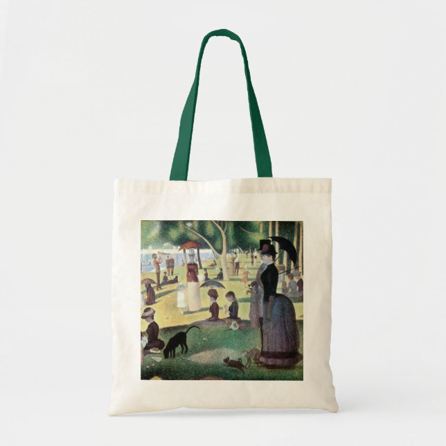 Tote Bag Dimanche après-midi, île La Grande Jatte par Seura (Devant)