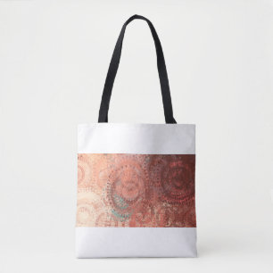 Tote Bag Dingue esquisse un motif aléatoire. Chaos et varié