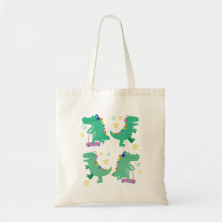 Tote Bag Dino Disco Ride